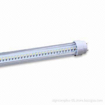 LED Tube with 60, 120 and 150cm Standard Length and 100 to 240/277V AC Rated Input Voltage
